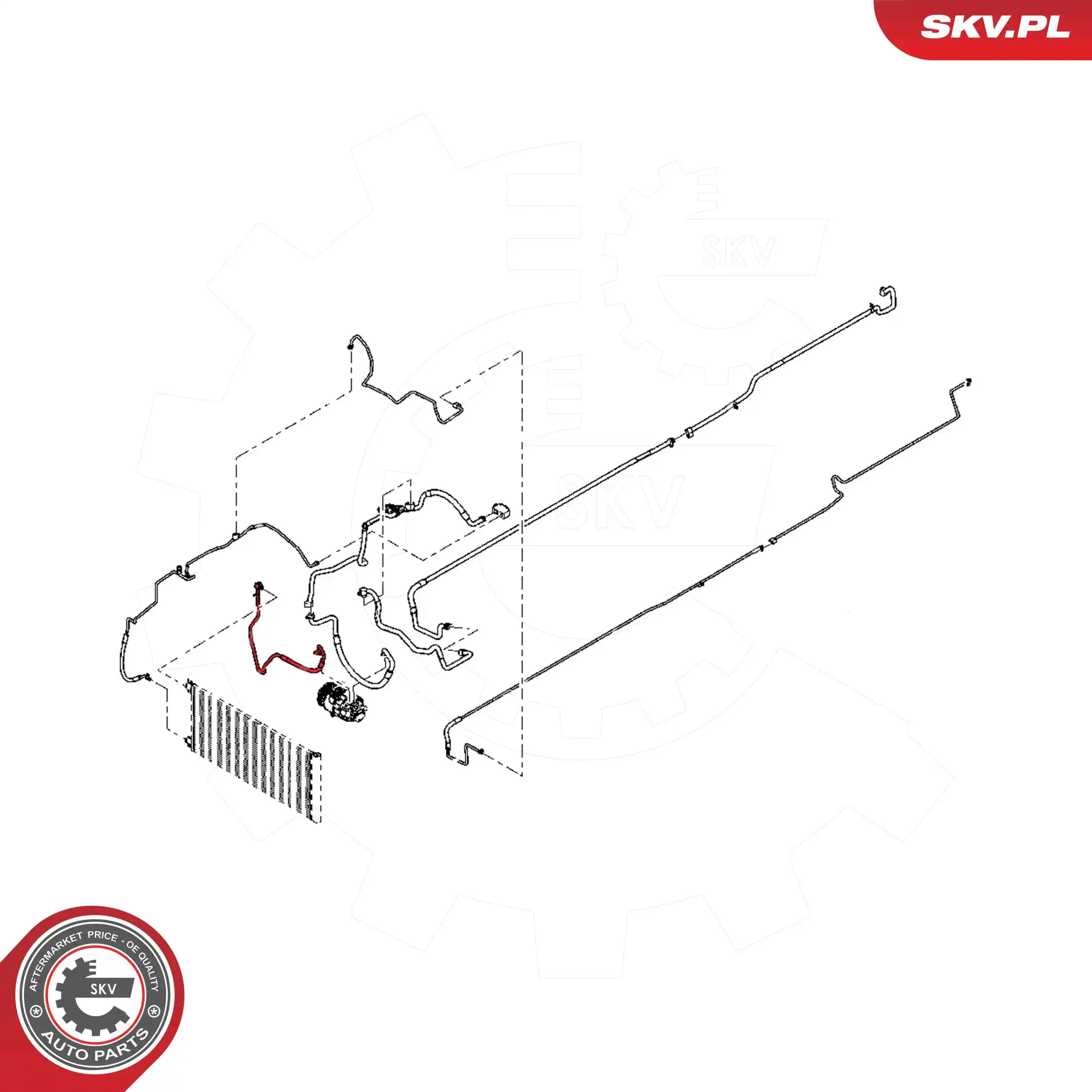 High/Low-pressure Line, air conditioning